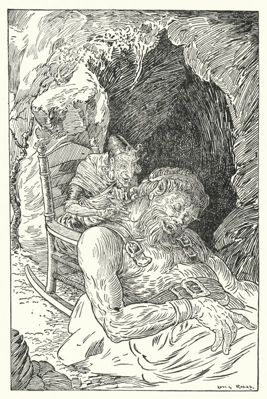Dev Altın Sakal (taş) by Louis John Rhead