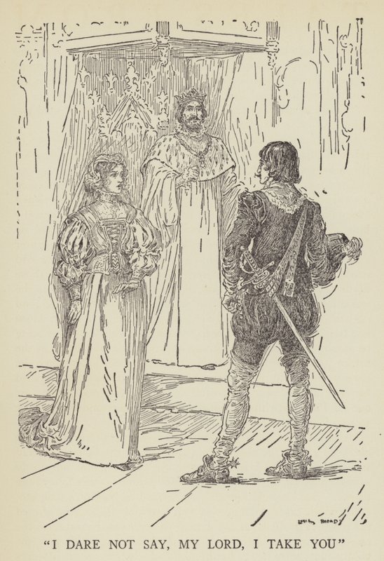 Rabbim seni alırım demeye cesaret edemem by Louis John Rhead