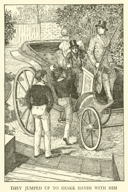 Tom Brown'ın Okul Günleri için İllüstrasyon (gravür) by Louis John Rhead