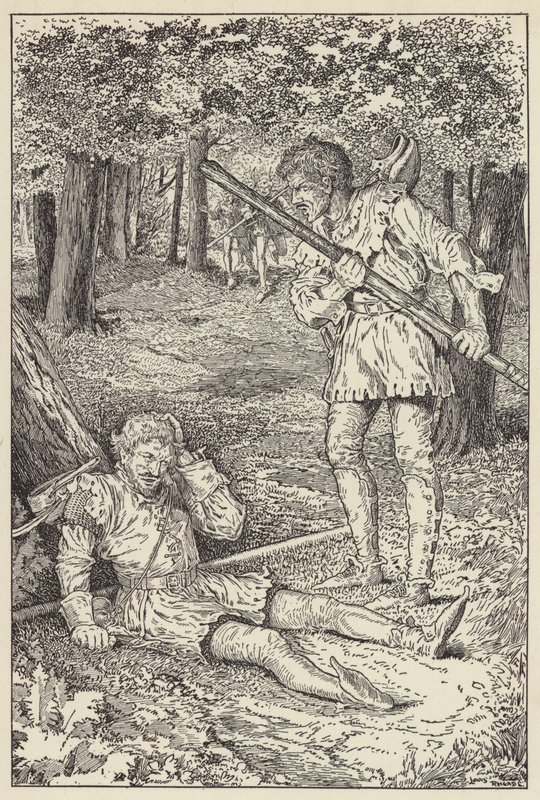 Özgürlüğümü senin lütfunla değil, değneğimle kazandım. by Louis John Rhead