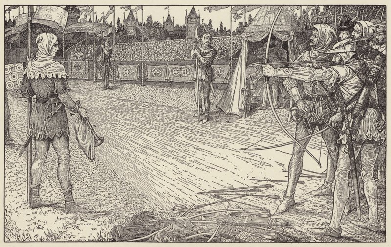Robin, Queens Ödülü'nü kazandı by Louis John Rhead