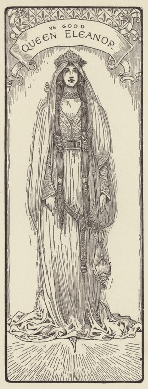 İyi Kraliçe Eleanor by Louis John Rhead