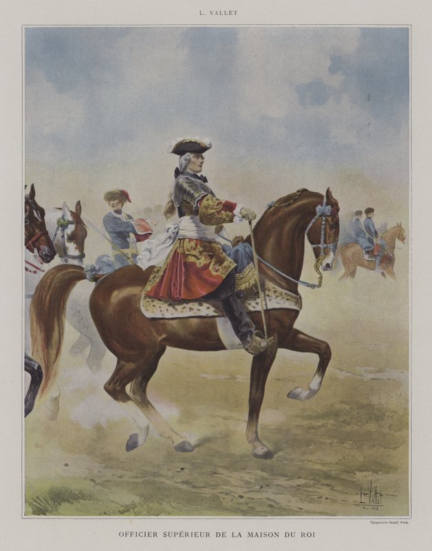 Kings Hane Halkının Kıdemli Memuru by Louis Vallet