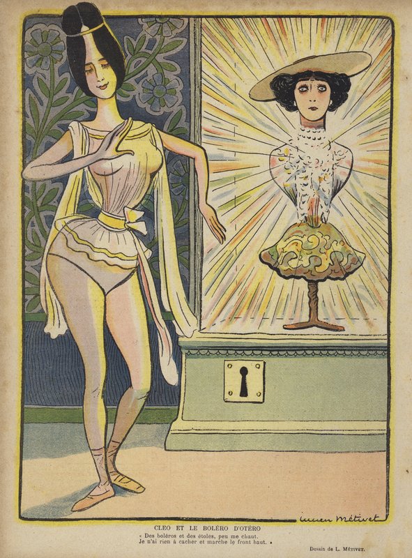 Le Rire için İllüstrasyon by Lucien Metivet