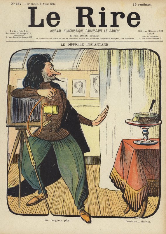 Le Rire için İllüstrasyon by Lucien Metivet