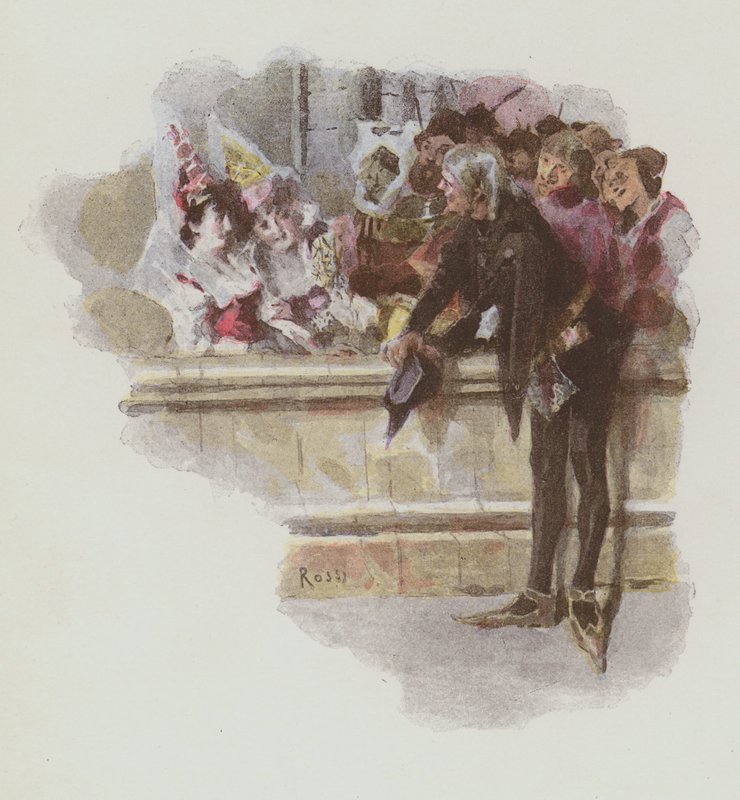 Victor Hugo tarafından Notre-Dame De Paris için İllüstrasyon by Lucius Rossi