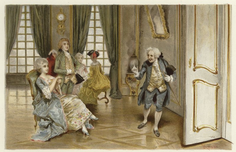 Skandal Okulu (chromolitho) için İllüstrasyon by Lucius Rossi