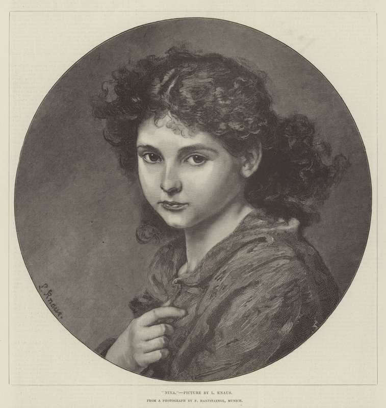 Nina by Ludwig Knaus