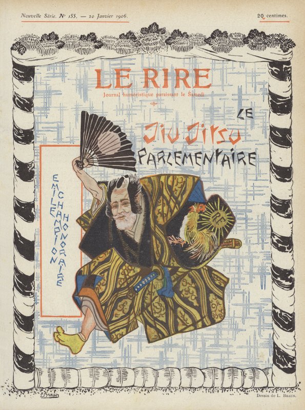 Le Rire için İllüstrasyon by Ludwig Braun