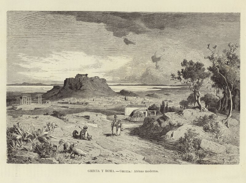 Yunanistan ve Roma - Yunanistan: Modern Atina by Ludwig Hans Fischer
