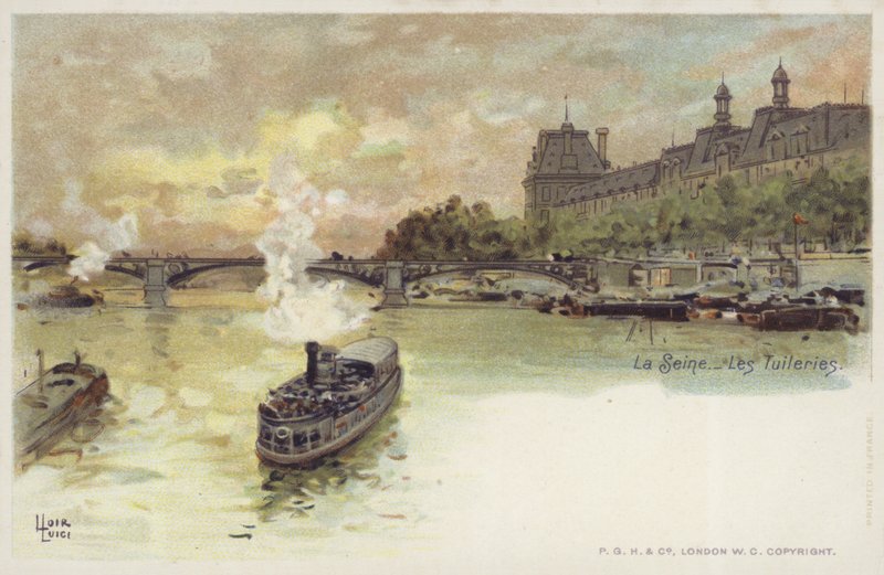 Tuileries, Paris by Luigi Loir