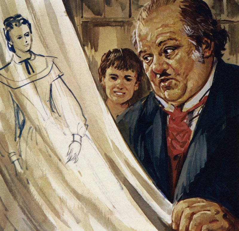 Renoir şaşırtıcı bir çizim yeteneği geliştirdi (renkli lito) by Luis Arcas Brauner