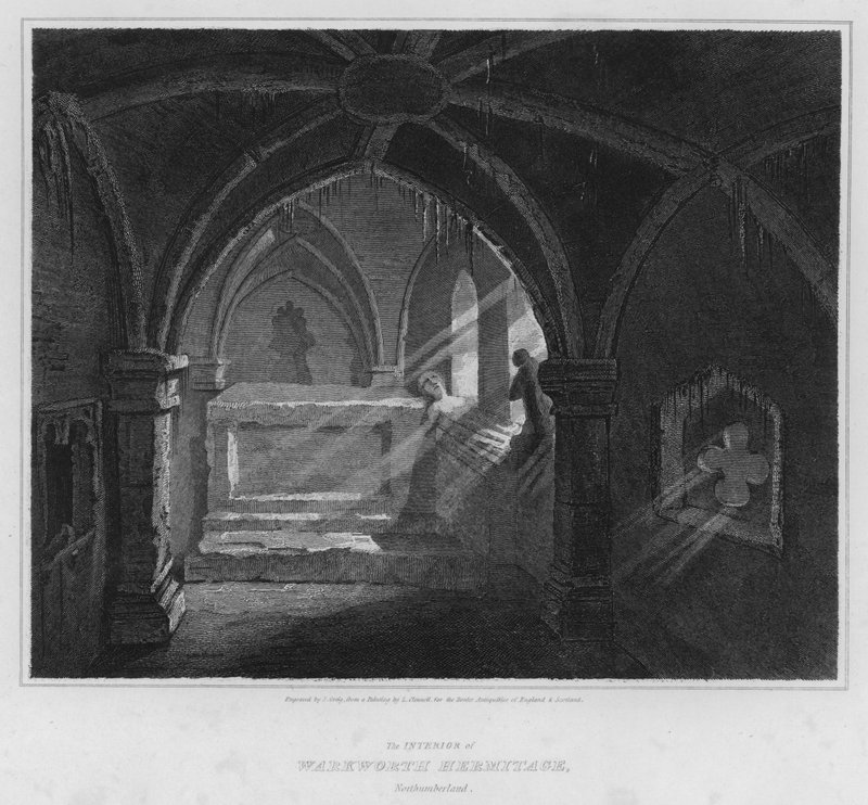 Warkworth Hermitage, Northumberland