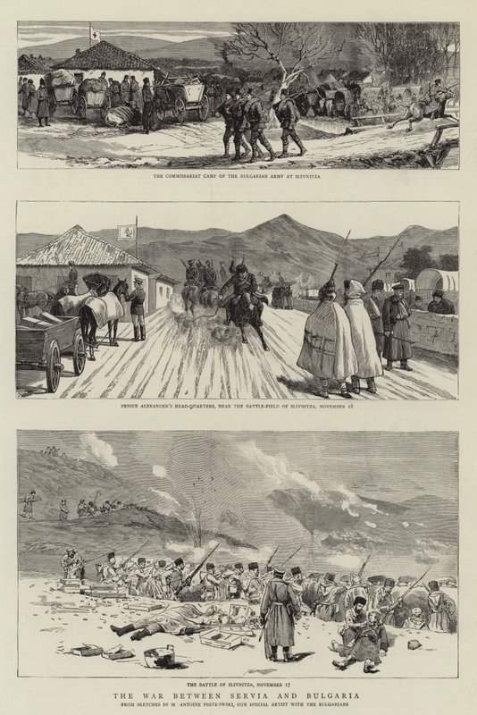 Sırbistan-Bulgaristan Savaşı by Maksymiljan Antoni Piotrowski