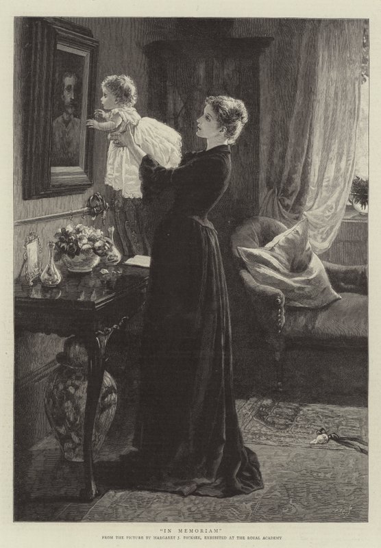 hatıra olarak by Margaret Isabel Dicksee