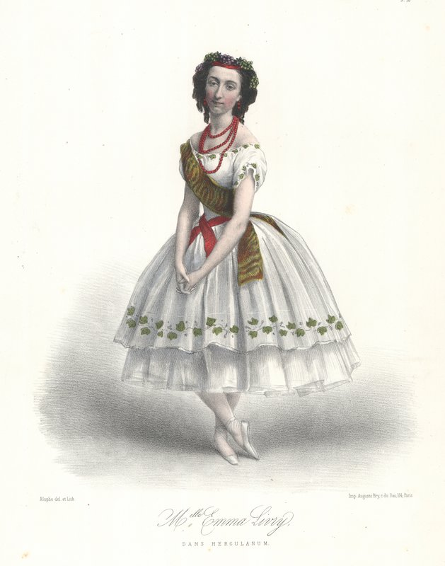 Fransız balerin Emma Livry, Felicien David