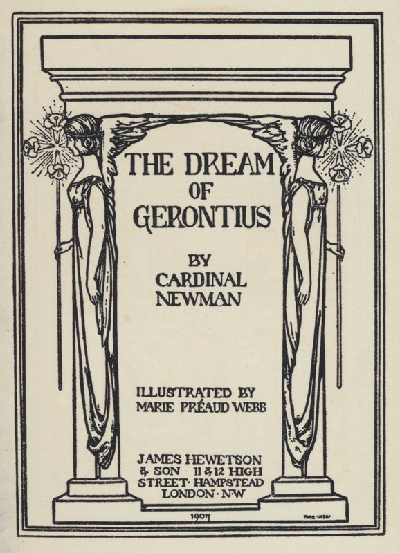 Kardinal Newman (lito) tarafından Gerontius