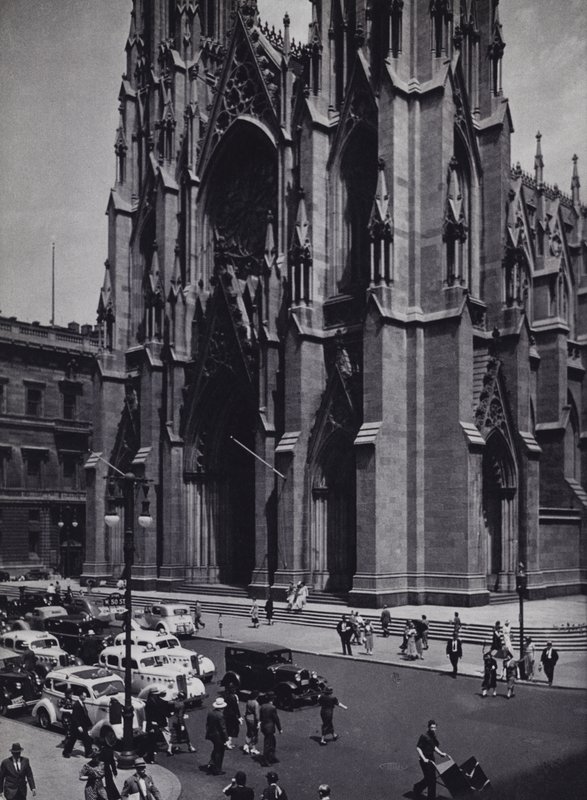 Manhattan: St Patrick Katedrali (s/b fotoğraf) by Mario Bucovich