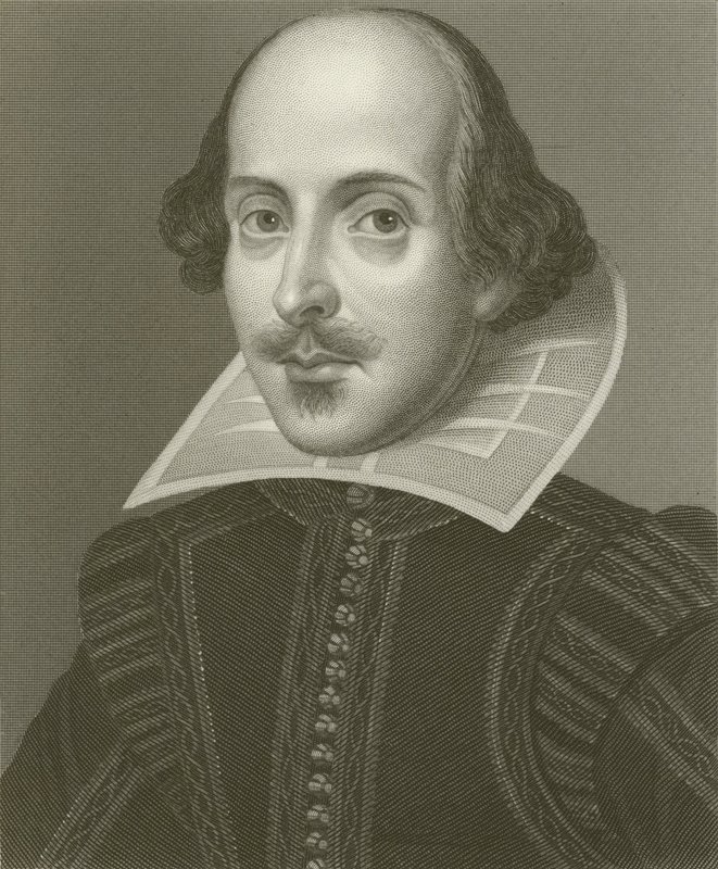 Shakespeare (gravür) by Martin the elder Droeshout