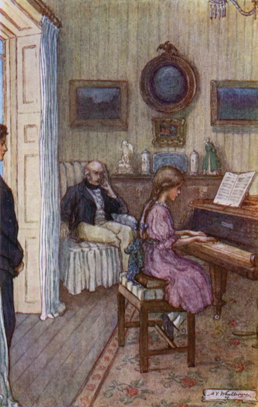 Küçük Kadınlar için İllüstrasyon by Mary V. Wheelhouse