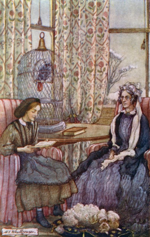Küçük Kadınlar için İllüstrasyon by Mary V. Wheelhouse
