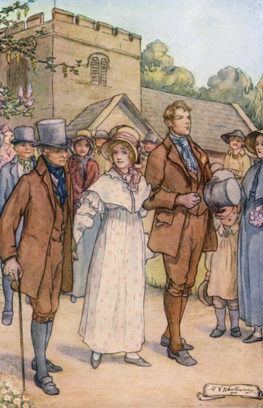 Silas Marner için İllüstrasyon by Mary V. Wheelhouse
