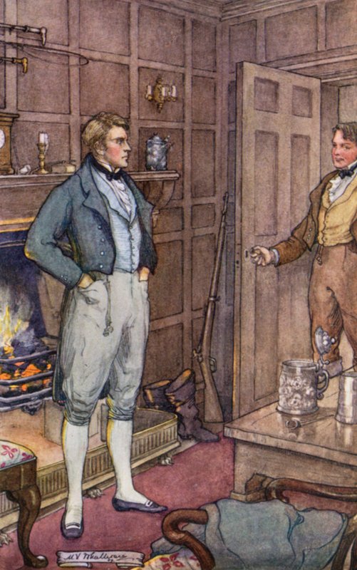Silas Marner için İllüstrasyon by Mary V. Wheelhouse