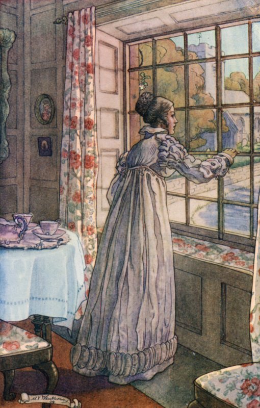 Silas Marner için İllüstrasyon by Mary V. Wheelhouse
