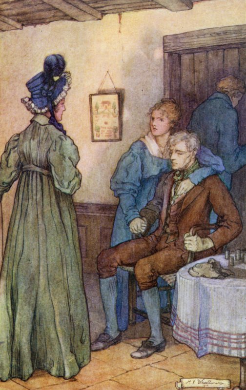 Silas Marner için İllüstrasyon by Mary V. Wheelhouse