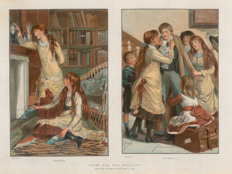 Home for the Holidays, Expectation and Arrival  by Mary L. Gow