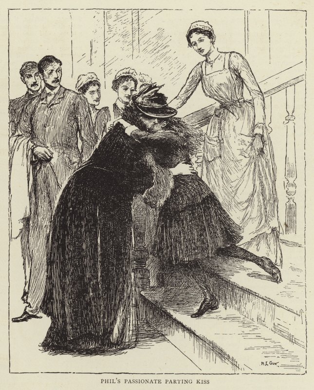 Honnor Morten tarafından Bir Hemşirenin Hikayesi için İllüstrasyon by Mary L. Gow
