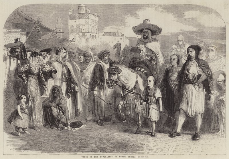 Kuzey Afrika Nüfus Türleri by Matthew Somerville Morgan