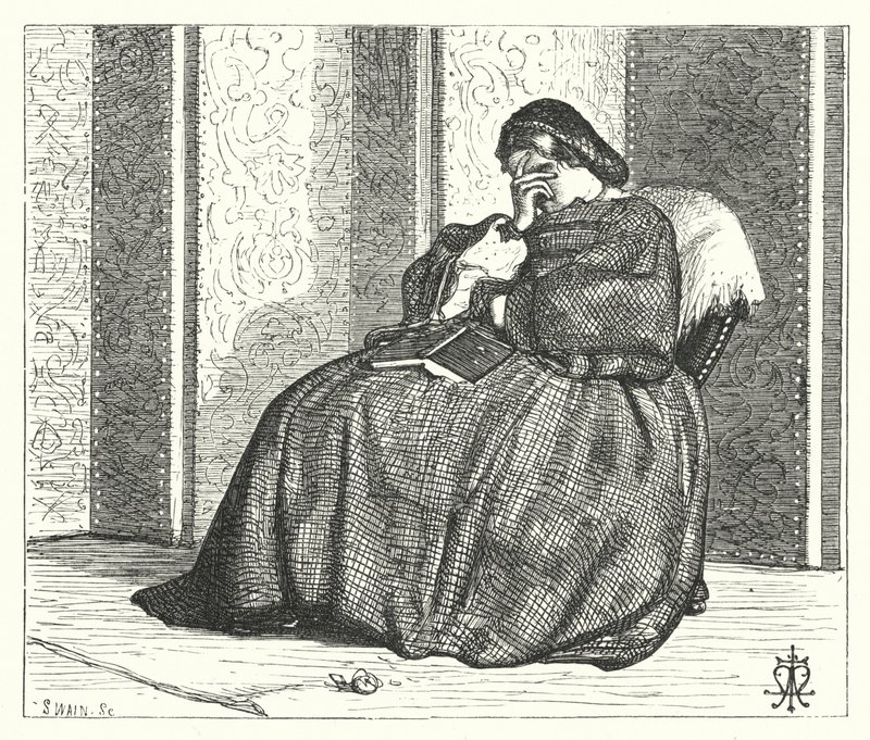 Ateşteki Yüzler (gravür) by Matthew James (attr. to) Lawless