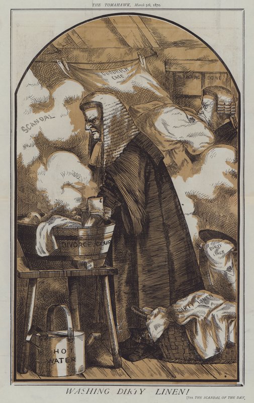 Kirli Keten Yıkama (renkli lito) by Matthew