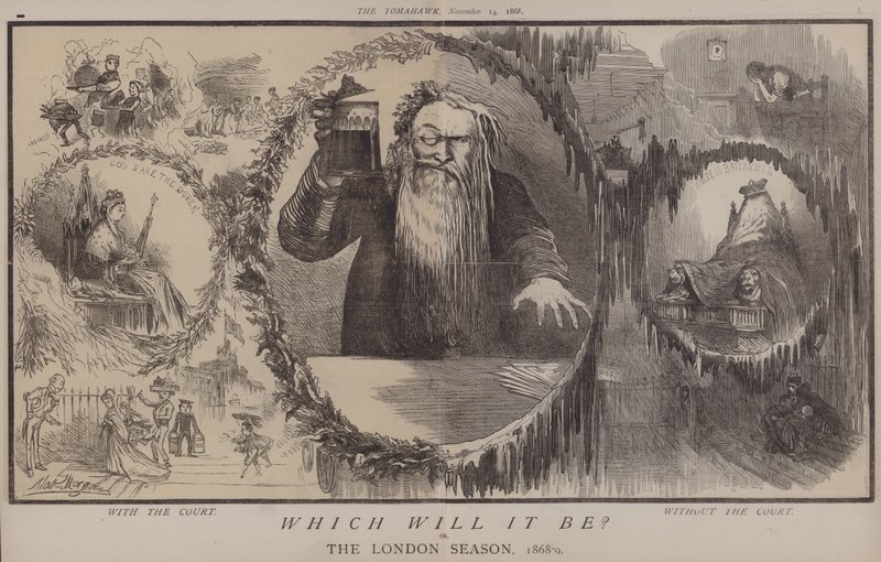 Hangisi Olacak? veya, The London Season 1868-9 (renkli taş) by Matthew