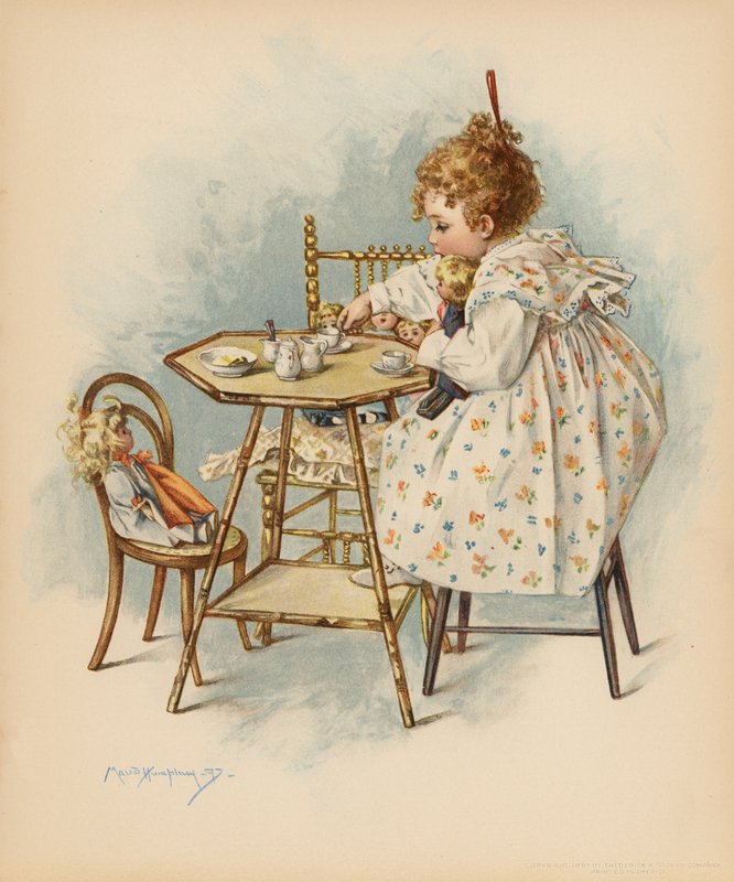 Anne Bakımı (renkli taş) by Maud Humphrey