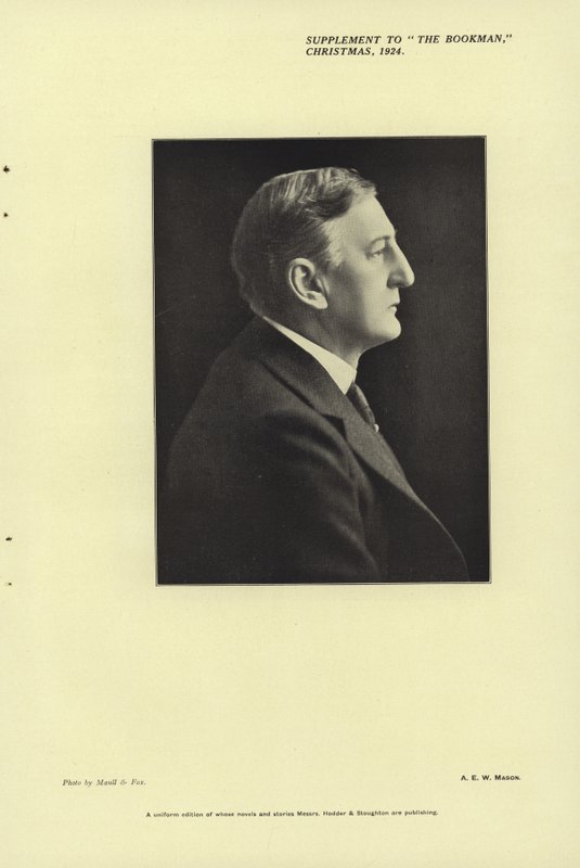 A EW Mason portresi by Maull and Fox