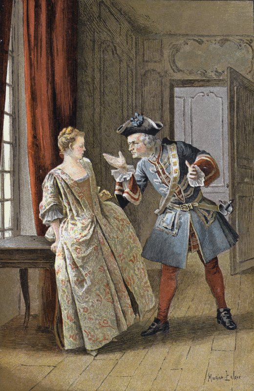 Manon ve kardeşi by Maurice Leloir