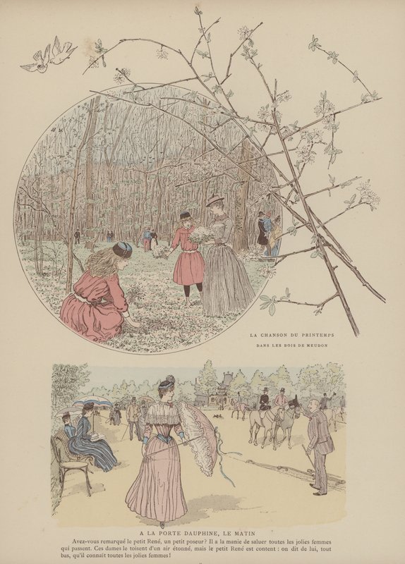 Paris Brillant (renkli taş) için çizim by Maurice Charles Mathieu Bonvoisin