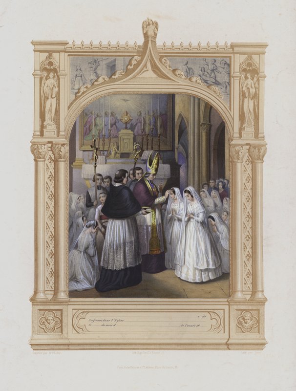 Onay (aquatint) by Maurice Leloir