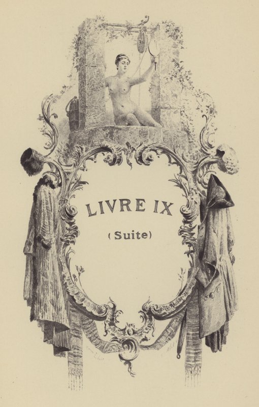 Jean-Jacques Rousseau'nun İtirafları'nın 9. Kitabı için İllüstrasyon (gravür) by Maurice Leloir