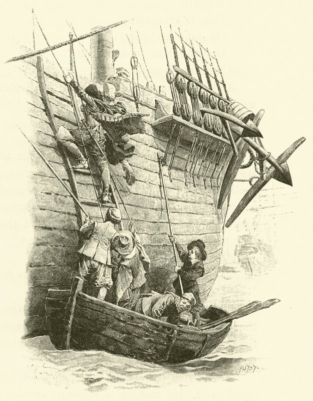 Üç Silahşörler için İllüstrasyon (gravür) by Maurice Leloir