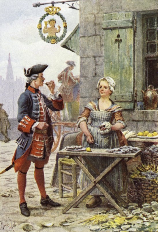 LEcailler, İstiridye by Maurice Leloir