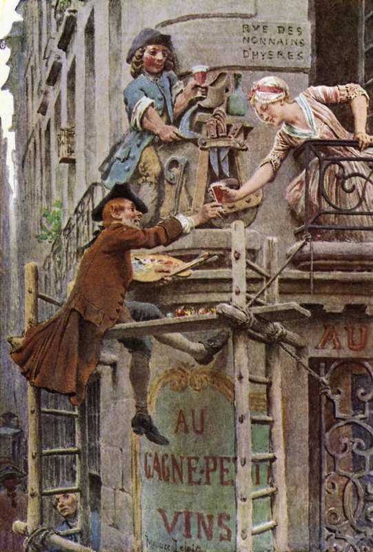 Ressam DENseignes by Maurice Leloir