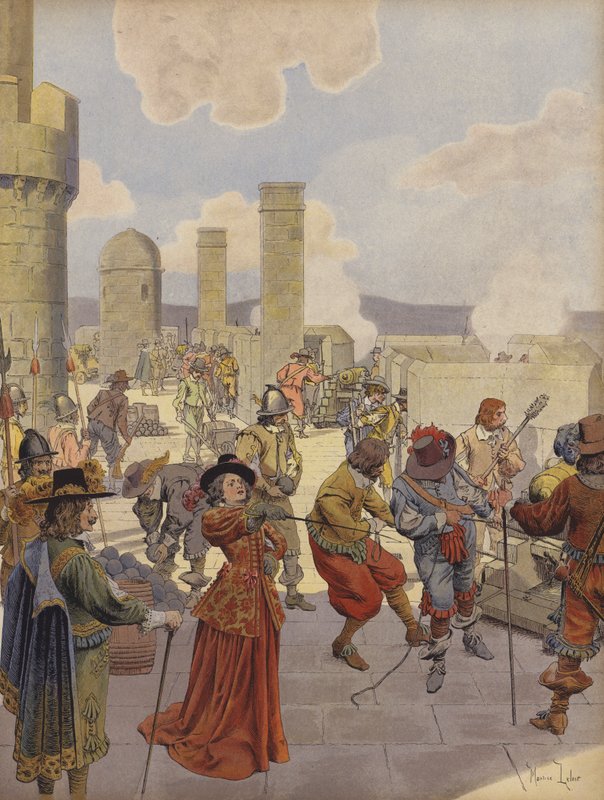 Mlle de Montpensier, Bastille