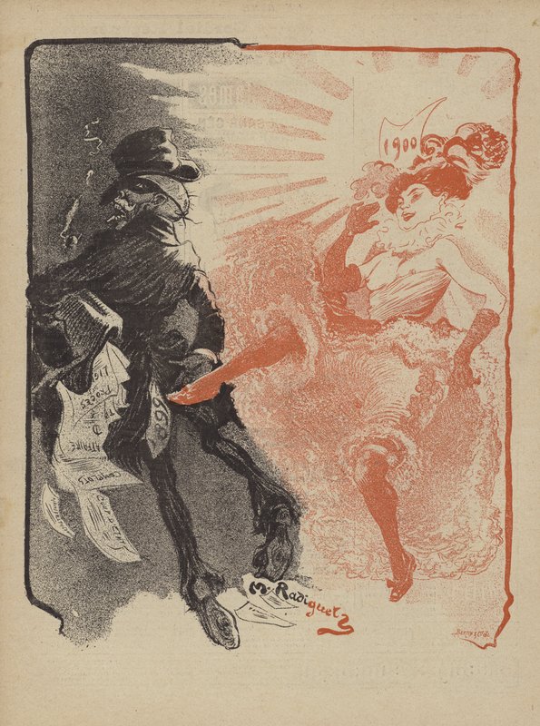Le Rire için İllüstrasyon by Maurice Radiguet