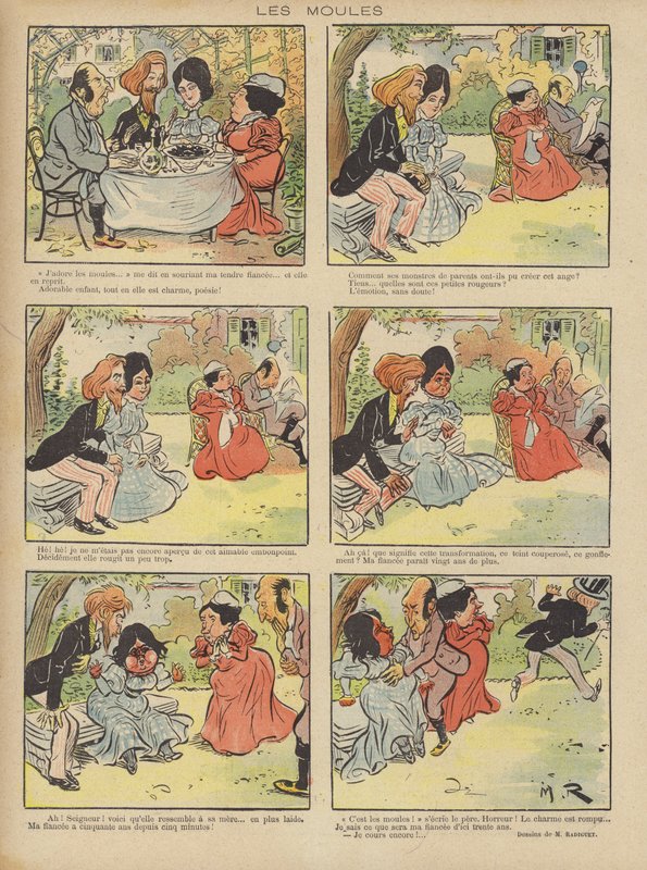 Le Rire için İllüstrasyon by Maurice Radiguet