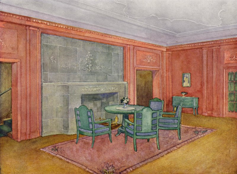 Salon (renkli taş) by Max Müller