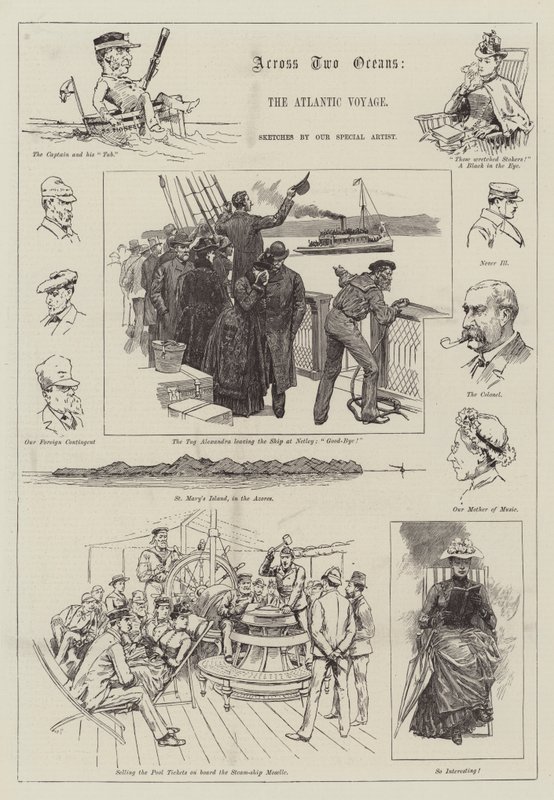 İki Okyanusun Ötesinde, Atlantik Yolculuğu by Melton Prior