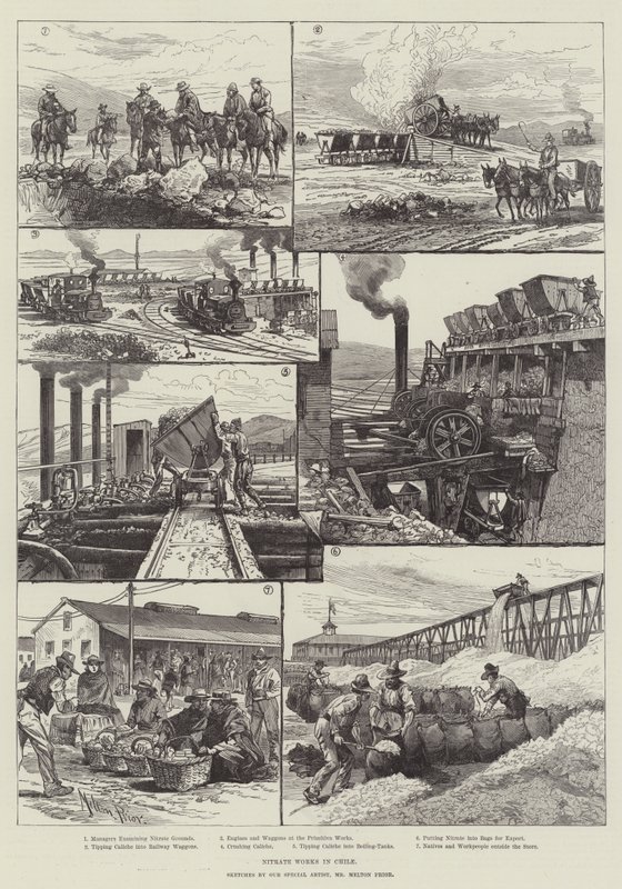 Şili'de Nitrat İşleri by Melton Prior